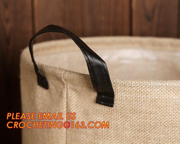 LAUNDRY BASKET, STORAGE BARREL, TOY STORAGE BASKET, CLOTHES LAUNDRY BAGS, COTTON LINEN, STORAGE BAGS
