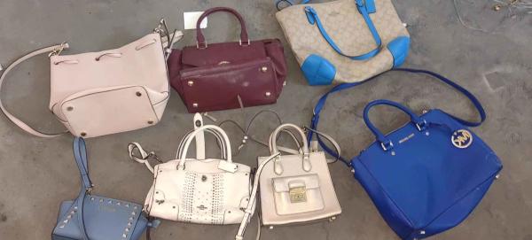 Multicolored Leather Second Hand Luxury Bags Lady'S Satchel Rucksacks