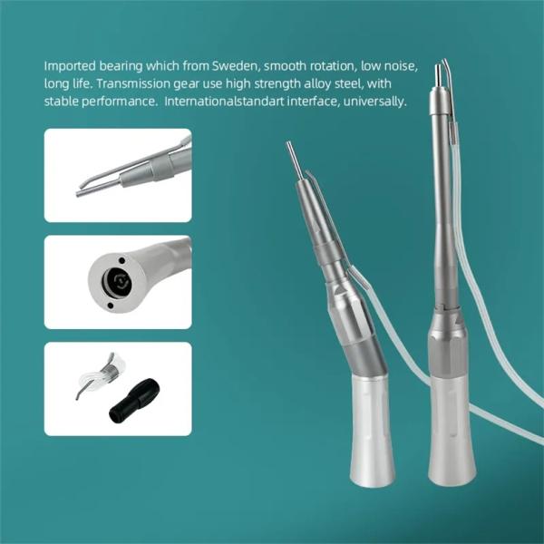 Dental Surgical Handpiece Dental Oral Low Speed Handpiece 20 Degree 1/1 Surgrey Straight Handpiece