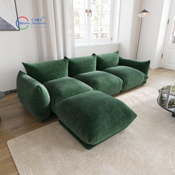 ODM Fabric Furniture Soft Modern Design Corner L Shape Couches Sectional Sofa Modular Living Room Sofas