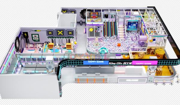 Space Theme Children Indoor Playground Equipment Safety Soft Play Indoor Playground For Commercial Center