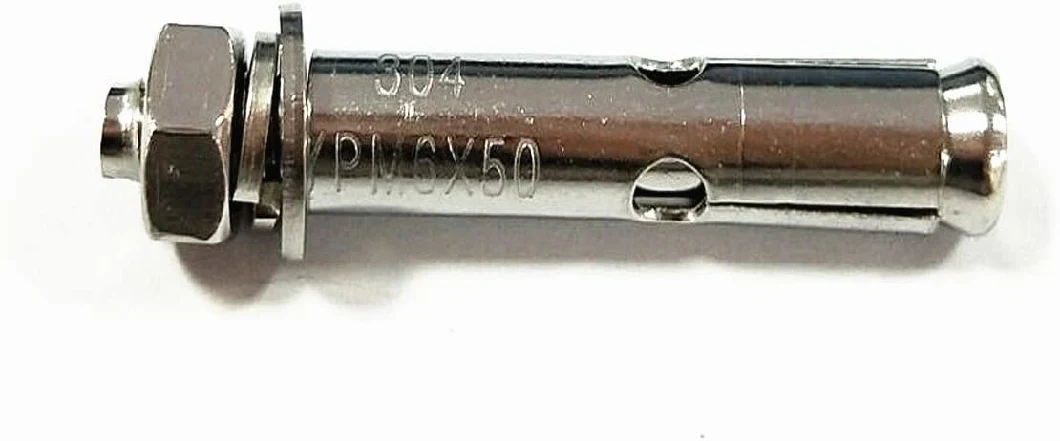 Processo de moldagem a frio de ancoragens de mangas de aço inoxidável de superfície lisa para industriais