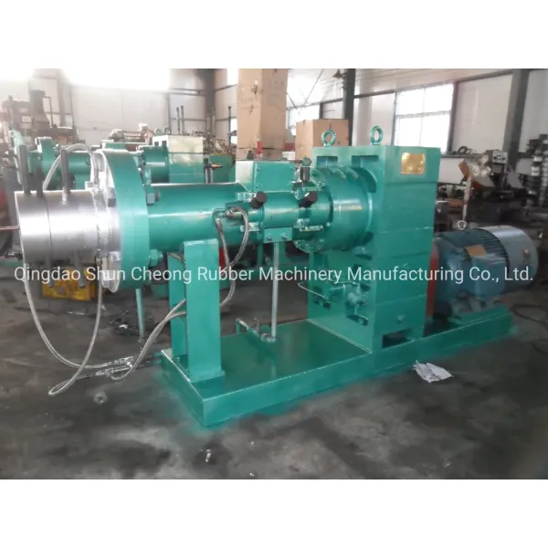 XJL-120 Hot Feed Rubber Extruder Machine / Single Screw Extruders / Rubber Extruder / Rubber Machine
