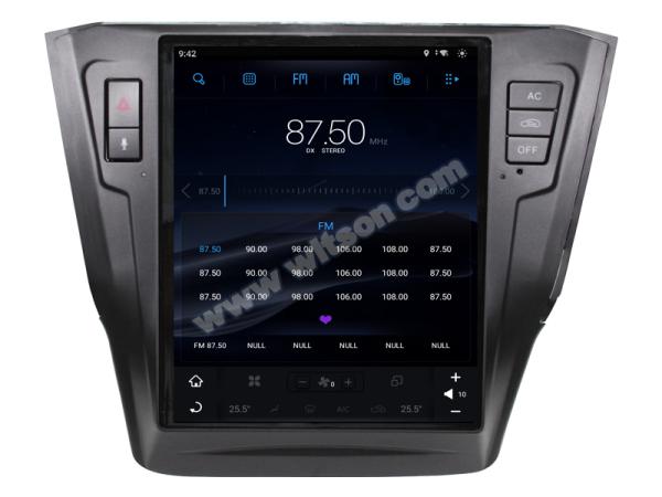 9.7 Screen Tesla Vertical Android Screen For VW Volkswagen Passat 2016-2017 Car Multimedia Stereo