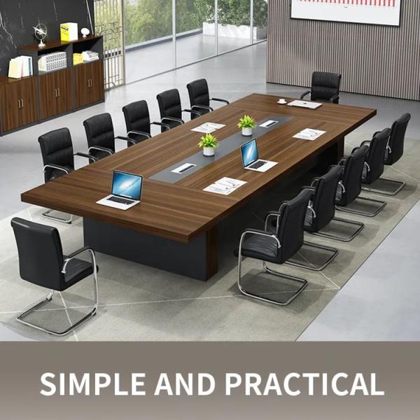 25 мм толщина столик верхний офисная мебель конференции длинный стол для больших переговоров