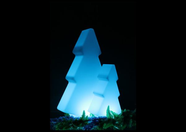 Outdoor Led Light Up Furniture Decorative Plastic Led Tree  2-4 Mm Thickness