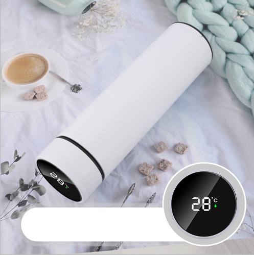 2023 Custom Logo Led Temperature Display Business Smart Drinkware Vacuum Water Bottle