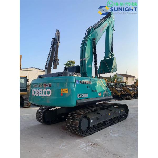 Good Performance Original Kobelco SK200 SK200-8 Sk200-10 Used Excavators 20ton Digger Crawler Type For Mining