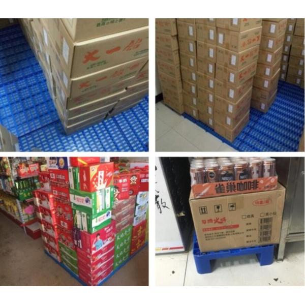 Mini Corrugated Floor Grille HDPE Plastic Pallets For Warehouse 1000 * 600 * 50 Mm