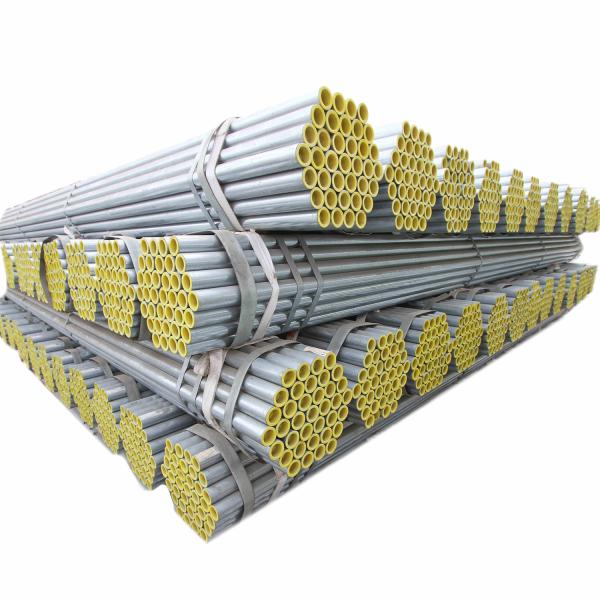 Pre Welding Galvanized Steel Pipe Z41 - Z60 Zinc Coating Non oiled