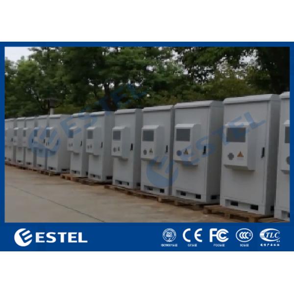 Прочный на открытом воздухе шкаф телекоммуникаций с передний задний охлаждать кондиционера доступа