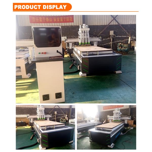 Max. Working Speed 25000mm/min 1300×2500mm Working Table Size Woodworking CNC Router