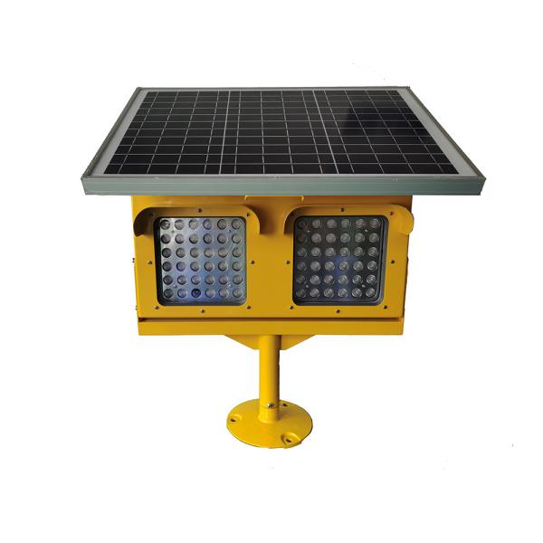 240vac Solar Runway Guard Light 50fpm ICAO Annex 14 Fragile Coupling