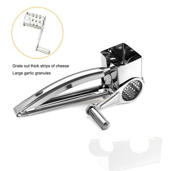 Ergonomic Design Kitchen Chis Grater for Ginger Lemon Garlic Nutmeg Chocolate Grating