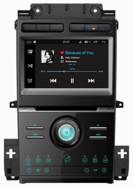 Ouchuangbo car audio stereo navi 200 platform android 8.0 for Ford Taurus 2012 support USB SWC AUX wifi HD video
