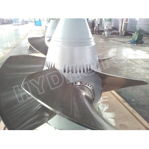 Kaplan Hydro Turbine with 2m-25m Water Head, Stainless Steel Blades, and 100KW To 1000KW Capacity