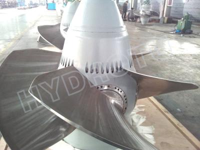 Low Head Hydropower Stations Kaplan Hydro Turbine With Synchronous Generator