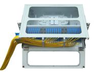 Tableau de connexions optique de fibre de support de Sc LC 48 96 19 gauches U glissant le type dessus transparent