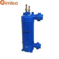 Conector de refrigerante Intercambiador de calor de agua de mar con tubo de titanio para sistemas industriales de refrigeración