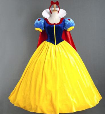 Women fantasia Princess Snow White Halloween Cosplay Costume Carnival Disfraces Party Women Adult Snow White Costumes