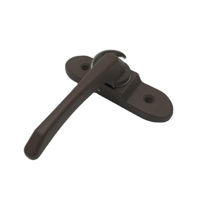 75mm Black White Sliding Sash Window Locks Crescent Latch 180 Degree