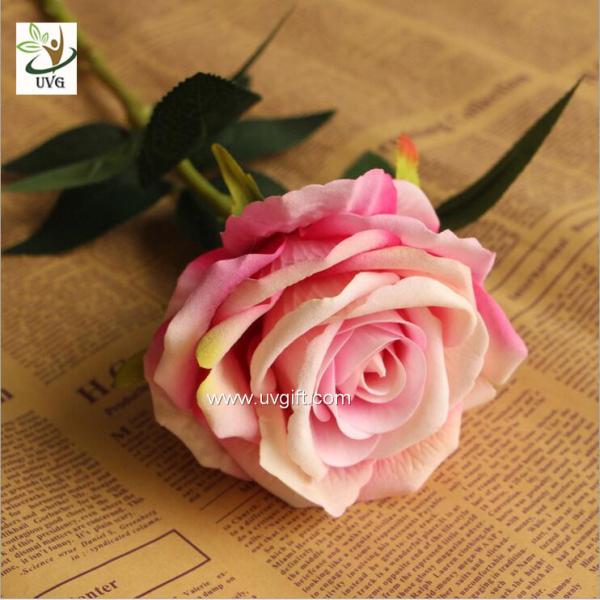 UVG FRS68 Planning a wedding in beautiful velvet rose artificial flower arrangements for table decoration