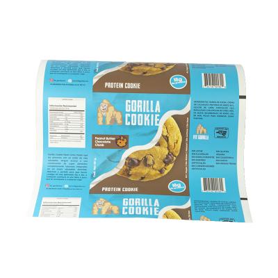 Filmes para animais de estimação à medida para alimentos seguros Filmes de embalagem de biscoitos Materiais de filme de plástico