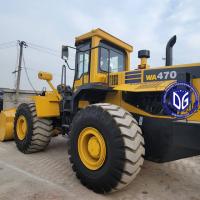 Komatsu WA470-3 Equipamento de construção de carregadores usados para engenharia de grandes minas