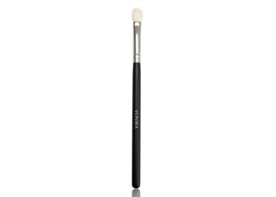 Escova branca de alta qualidade da composição da sombra para os olhos do cabelo da cabra com o punho de madeira preto