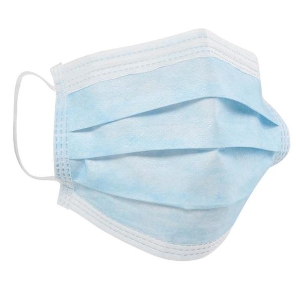 Disposable Non-Woven Fabric Face Mask 3 Plies Fda Approved Medical Masks