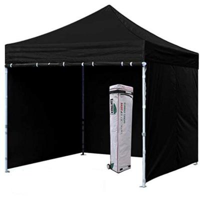 Wall Tent 3x3 Pop Up Marquee , Steel / Aluminum Structure 3x3 Gazebo Canopy