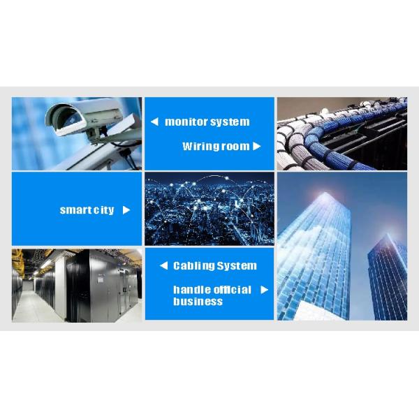 Red PVC FTP CAT6 Cable 250MHz Lan Cable 23AWG 1Gbps Special For Project Cable