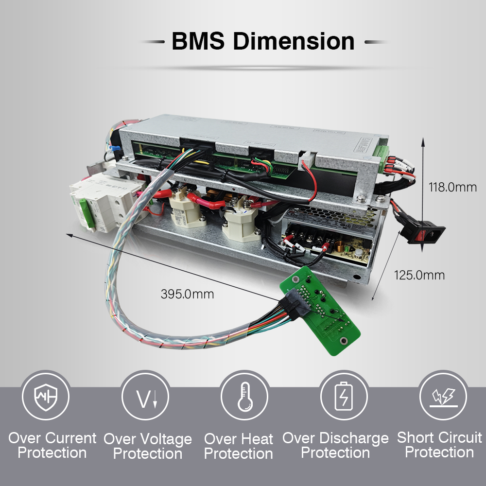 CE RBMS 10 Integrated High-Voltage BMS | 120-370V LFP Battery Management | 60-Cell Monitoring | CAN/RS485 | Home Energy Storage & UPS