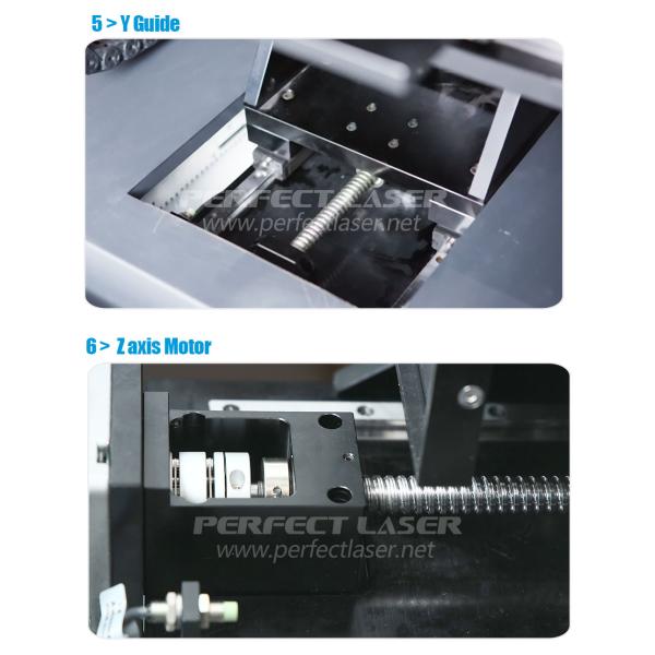 Establo cristalino de la refrigeración por aire de alta velocidad del equipo de grabado del laser de los retratos 3D