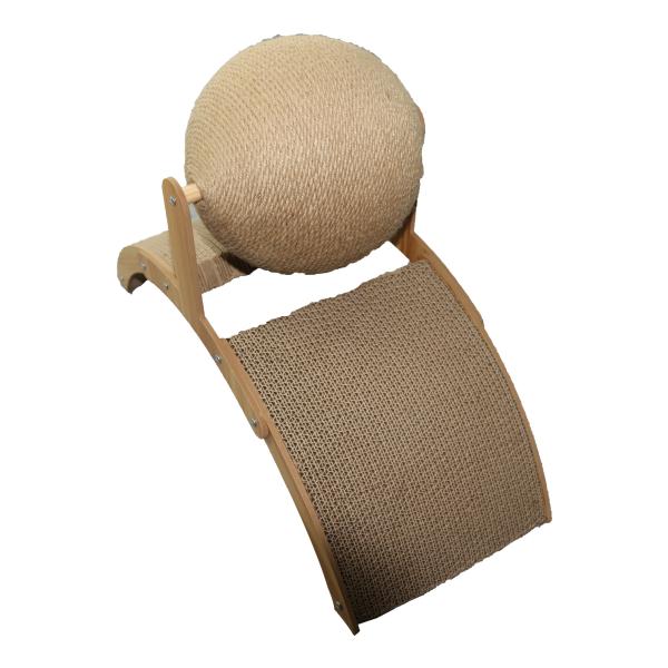 Игрушка шарика Scratcher кота новизны лапки ногтя для царапать и игры грубой поверхности