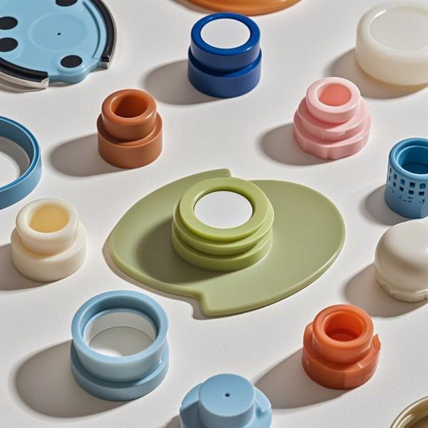 Eco Friendly Temperature Resistant Custom Shaped Silicone Moulding Parts