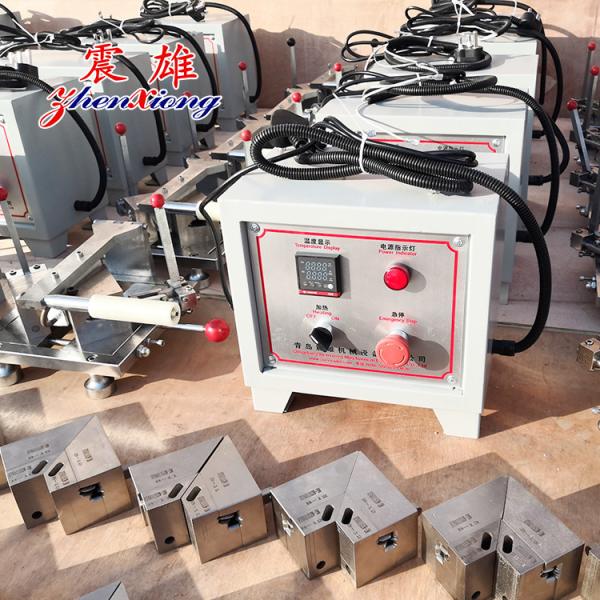 8 - 14s Welding Door Gasket Production Line Manual Single Corner Welder