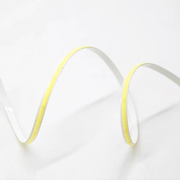 90lm/W COB LED Strip DC24V CRI90 312LEDs/m with Stable Dam Glue and 60000 Hours Working Lifetime