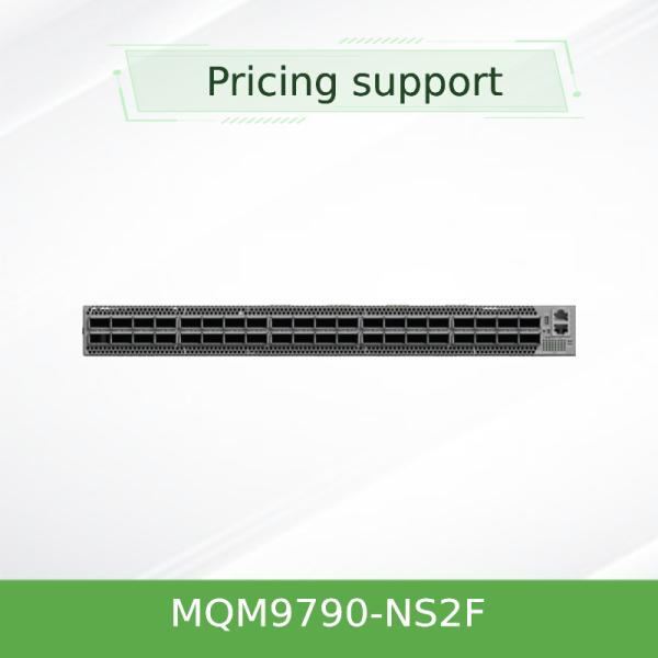 NVIDIA Quantum-2 QM9790-NS2F 400Gb/s InfiniBand Switch | 64-Port NDR Managed Switch with 51.2 Tb/s Throughput | P2C Airflow for HPC & AI Data Centers