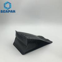 Sac supérieur d'emballage de café de tirette de sac de fond plat de l'écran en soie BOPP 250g 1kg