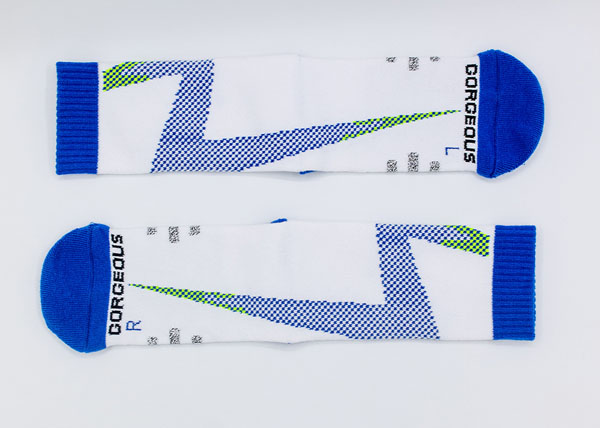 Cool Unisex Antibacterial Sweat Absorbing Socks Printed Logo