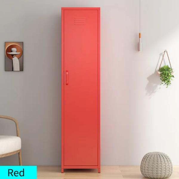 Modern Double Color Design Furniture Metal Steel Closet Locker RAL Color
