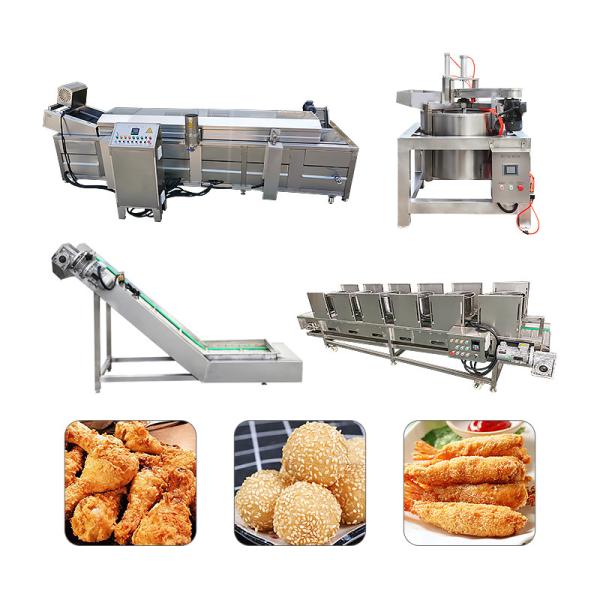 Linha de produção de batatas fritas contínuas de grande capacidade para processamento de bananas