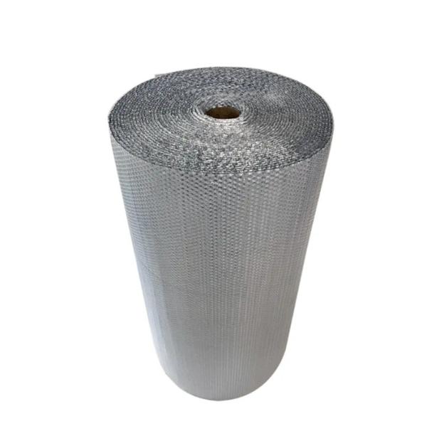 12mm 4 Layers Thermal Foil Bubble Insulation For Customized Chase Blue Pipe Wrap