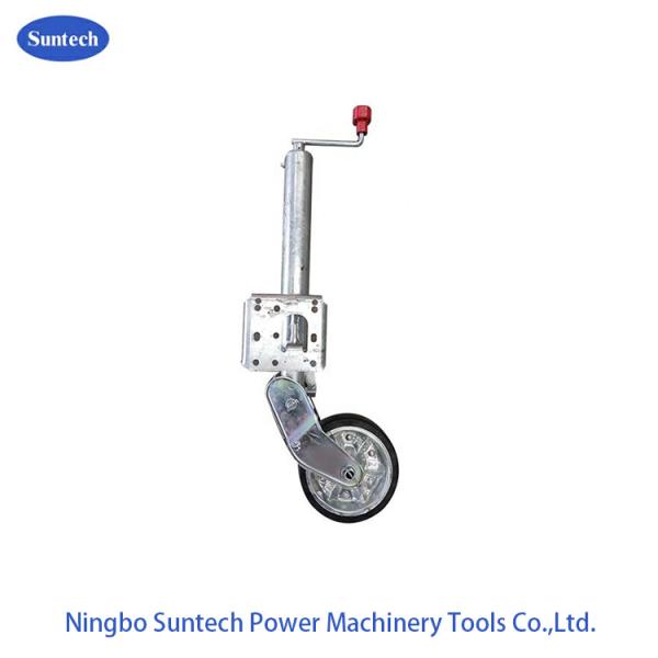 350kg Loading 240mm Extension Heavy Duty Jockey Wheel For Caravan