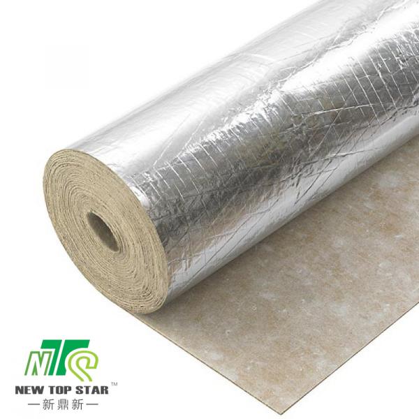 Forro acústico de borracha do filme de prata verde do Underlayment 2mm do revestimento da folhosa