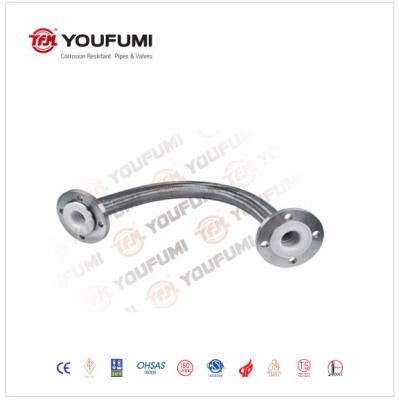 DIN Standard PTFE Lined Flange Straight ,  Alloy material PTFE Lined Fittings
