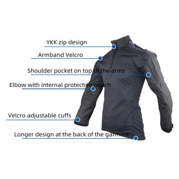 Navy Army Uniform Flame Retardant Military Frog Combat Suit Acid Alkali Resistant