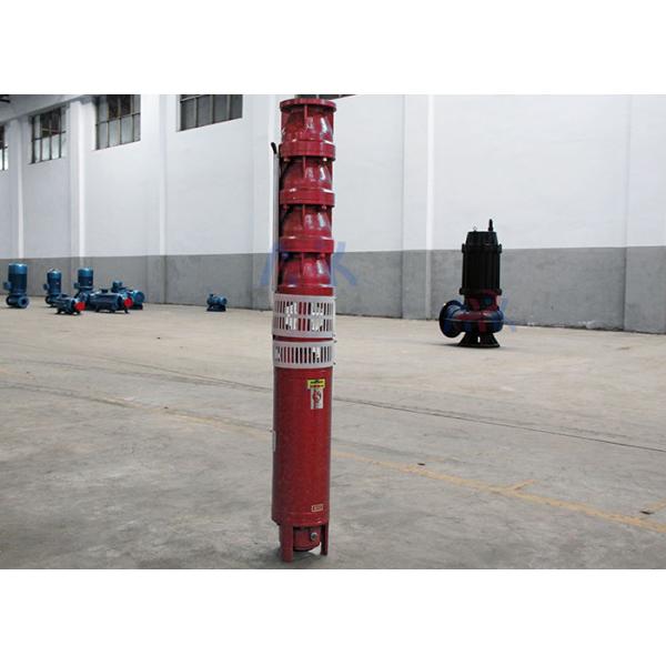 Large Capacity Deep Well Multistage Submersible Pump 90kw 120hp TUV Certification