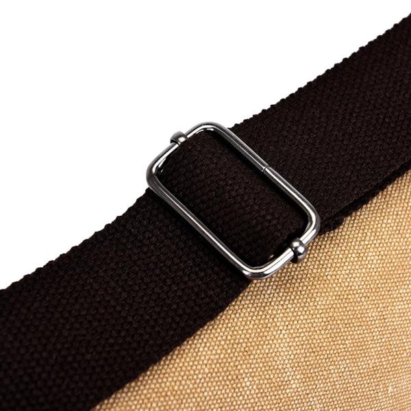 16.5 / 17 Inch Flap Men Sling Crossbody Laptop Canvas Shoulder Messenger Bag For Men